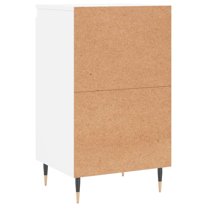 Credenza Bianca 40x35x70 cm in Legno Multistrato 831036