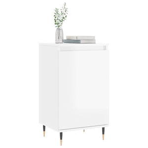 Credenza Bianco Lucido 40x35x70 cm in Legno Multistratocod mxl 104416