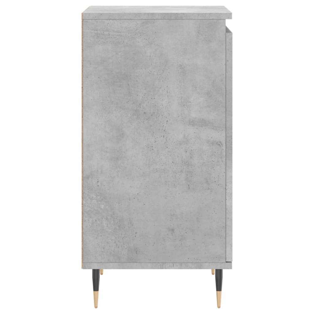 Credenza Grigio Cemento 40x35x70 cm in Legno Multistrato 831044