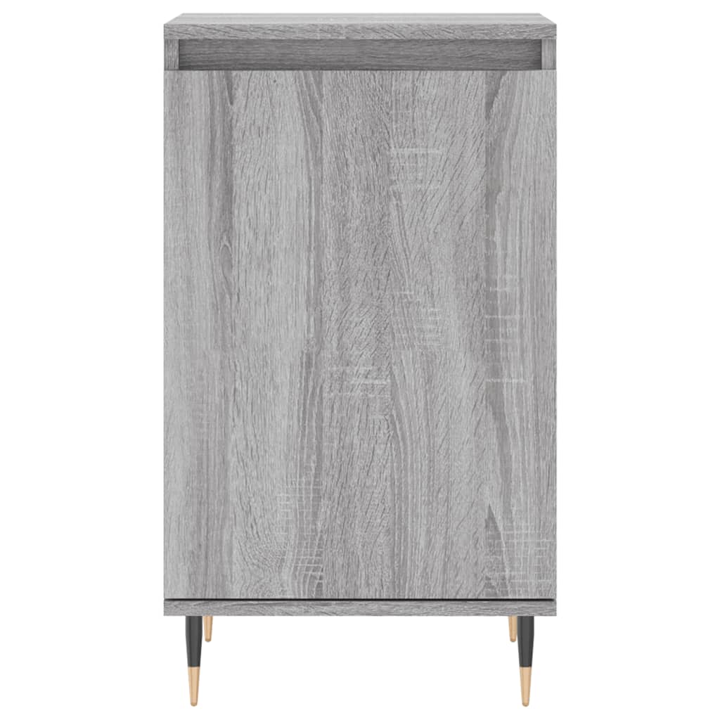 Credenze 2 pz Grigio Sonoma 40x35x70 cm in Legno Multistrato 831049