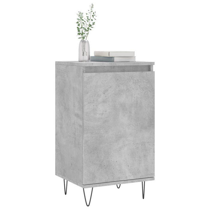 Credenza Grigio Cemento 40x35x70 cm in Legno Multistratocod mxl 80477