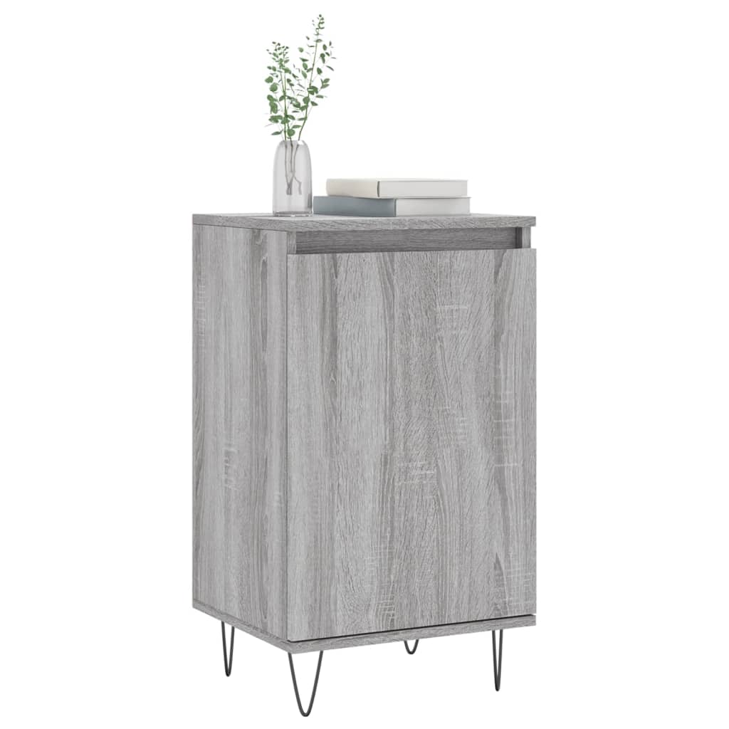 Credenza Grigio Sonoma 40x35x70 cm in Legno Multistrato 831064