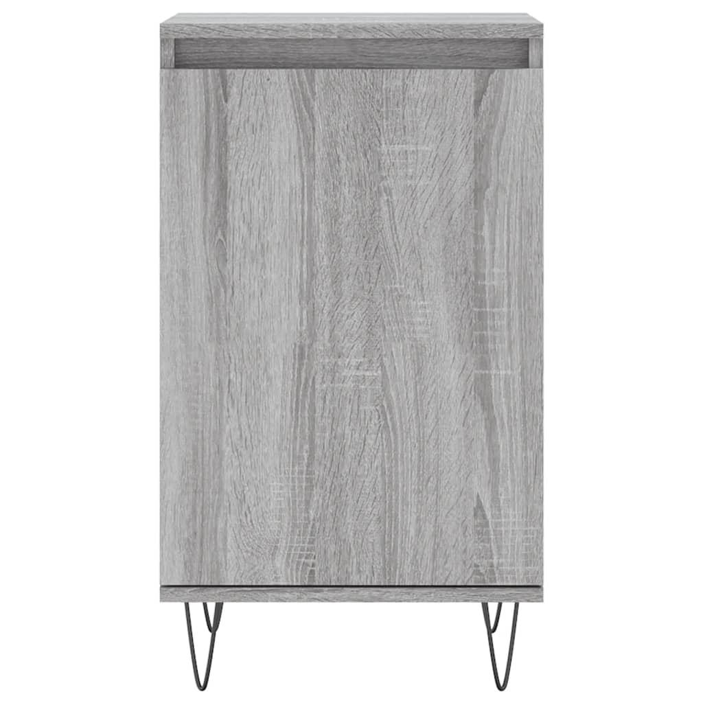 Credenza Grigio Sonoma 40x35x70 cm in Legno Multistrato 831064