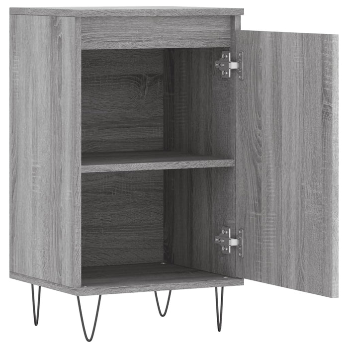 Credenza Grigio Sonoma 40x35x70 cm in Legno Multistrato 831064