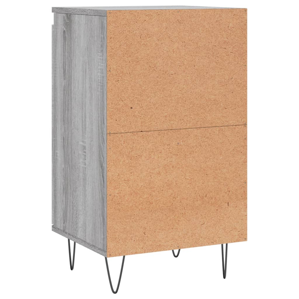 Credenza Grigio Sonoma 40x35x70 cm in Legno Multistrato 831064