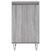 Credenze 2 pz Grigio Sonoma 40x35x70 cm in Legno Multistrato 831065