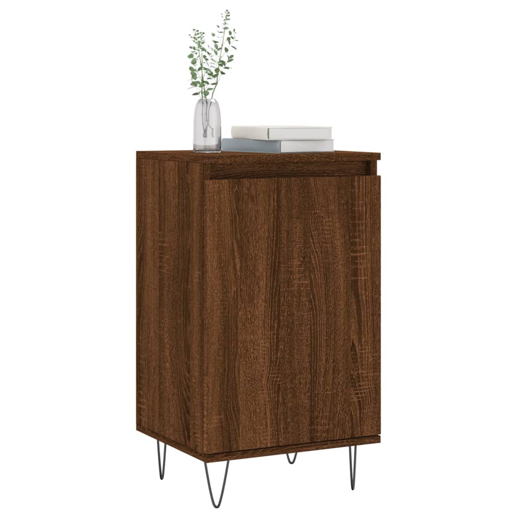 Credenza Rovere Marrone 40x35x70 cm in Legno Multistratocod mxl 129250