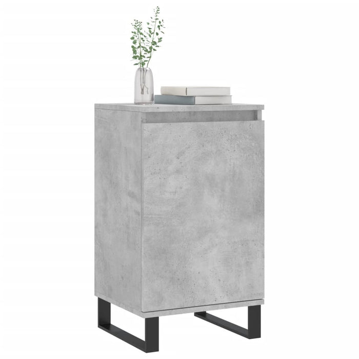 Credenza Grigio Cemento 40x35x70 cm in Legno Multistratocod mxl 80803