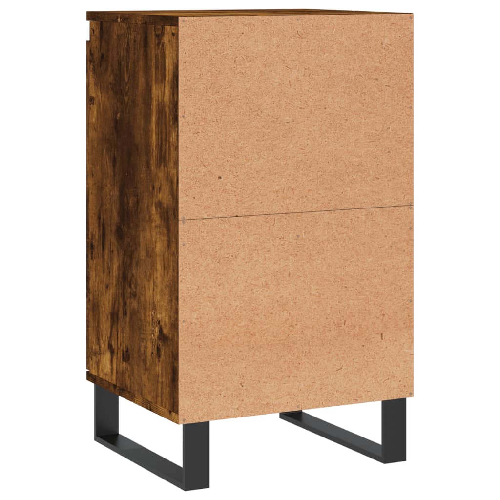 Credenza Rovere Fumo 40x35x70 cm in Legno Multistrato 831078