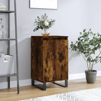 Credenza Rovere Fumo 40x35x70 cm in Legno Multistrato 831078