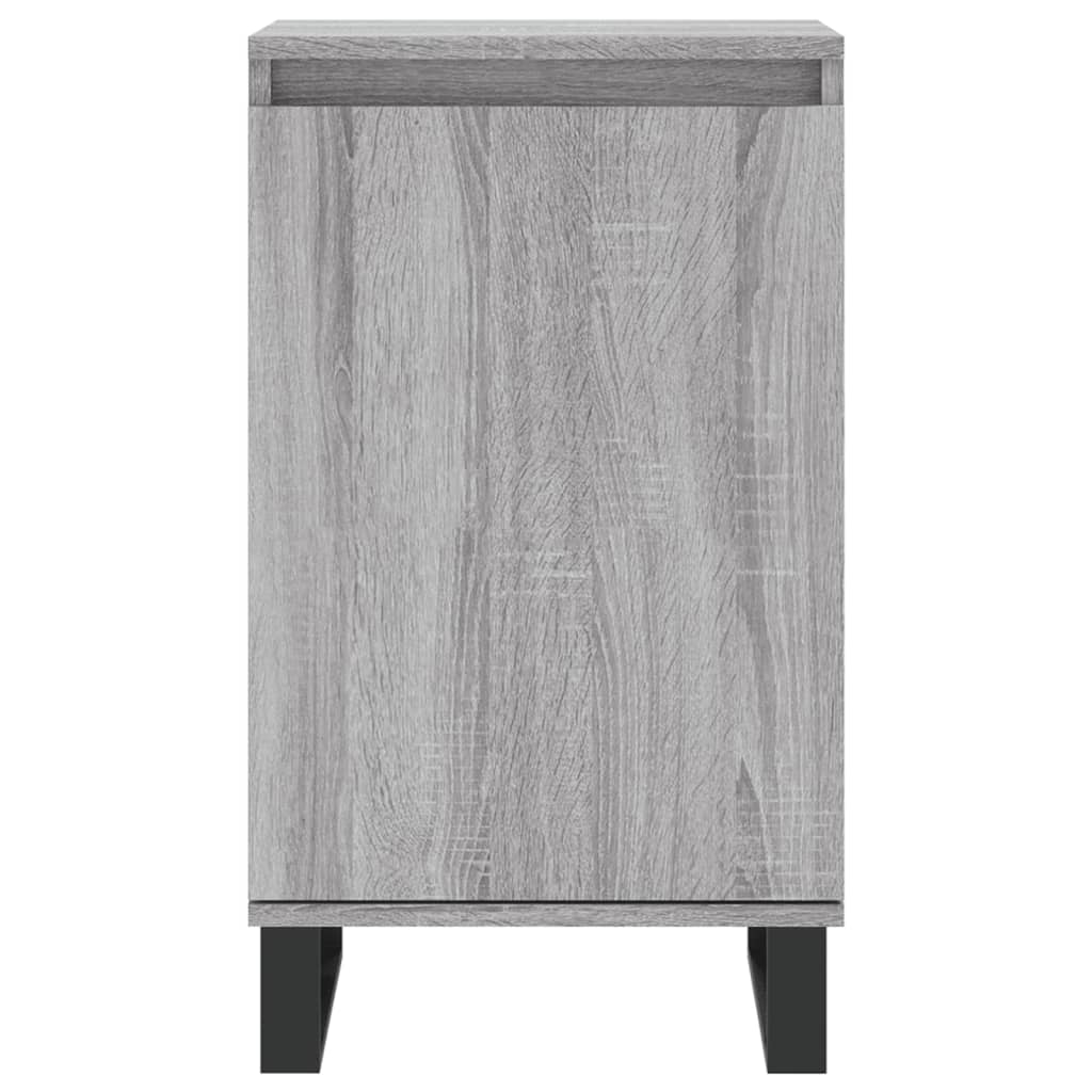 Credenze 2 pz Grigio Sonoma 40x35x70 cm in Legno Multistrato 831081