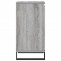 Credenze 2 pz Grigio Sonoma 40x35x70 cm in Legno Multistrato 831081