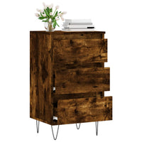 Credenza Rovere Fumo 40x35x70 cm in Legno Multistrato 831097