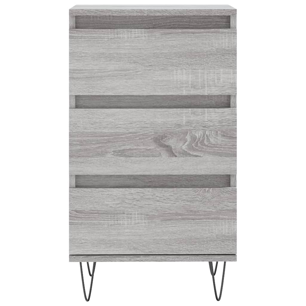 Credenza Grigio Sonoma 40x35x70 cm in Legno Multistrato 831098