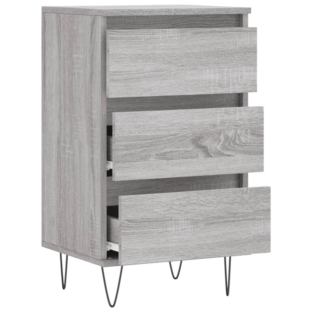 Credenza Grigio Sonoma 40x35x70 cm in Legno Multistrato 831098