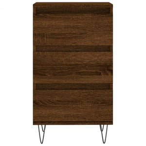 Credenza Rovere Marrone 40x35x70 cm in Legno Multistrato 831099