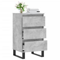 Credenza Grigio Cemento 40x35x70 cm in Legno Multistrato 831104