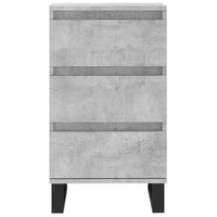 Credenza Grigio Cemento 40x35x70 cm in Legno Multistrato 831104