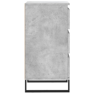 Credenza Grigio Cemento 40x35x70 cm in Legno Multistrato 831104