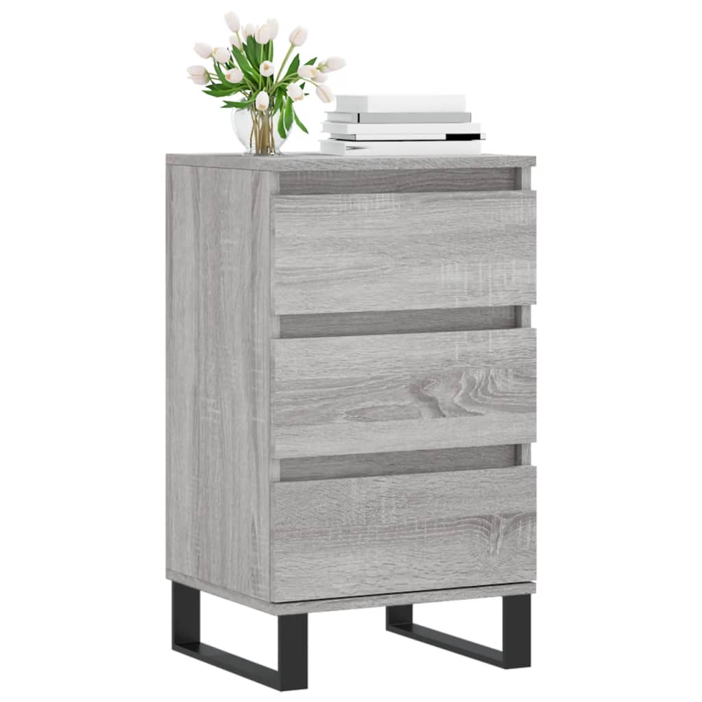 Credenza Grigio Sonoma 40x35x70 cm in Legno Multistratocod mxl 81309