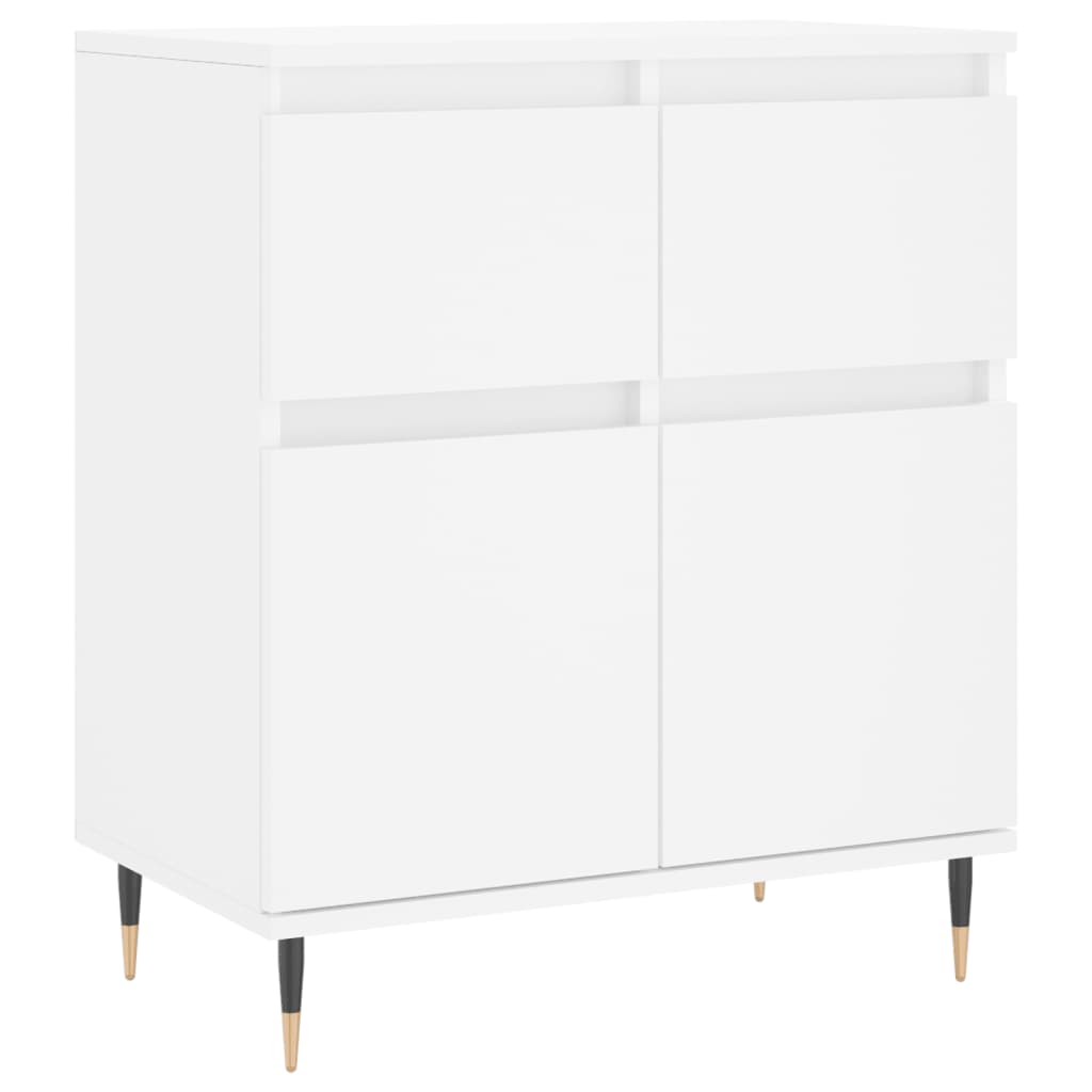 Credenza Bianca 60x35x70 cm in Legno Multistrato 831108