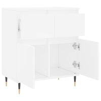 Credenza Bianca 60x35x70 cm in Legno Multistrato 831108