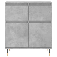 Credenza Grigio Cemento 60x35x70 cm in Legno Multistrato 831112