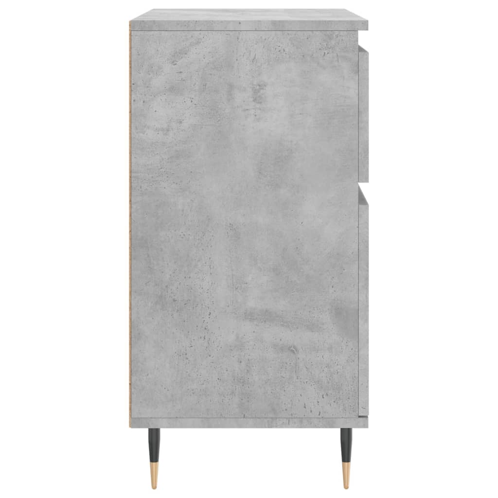 Credenza Grigio Cemento 60x35x70 cm in Legno Multistrato 831112