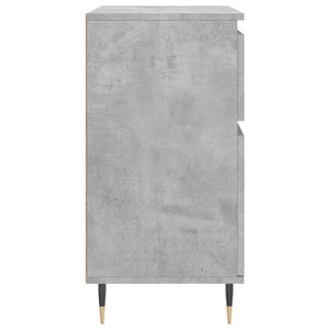 Credenza Grigio Cemento 60x35x70 cm in Legno Multistrato 831112