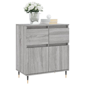 Credenza Grigio Sonoma 60x35x70 cm in Legno Multistrato 831114