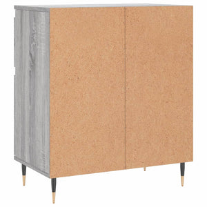 Credenza Grigio Sonoma 60x35x70 cm in Legno Multistrato 831114