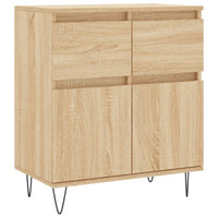 Credenza Rovere Sonoma 60x35x70 cm in Legno Multistrato 831119