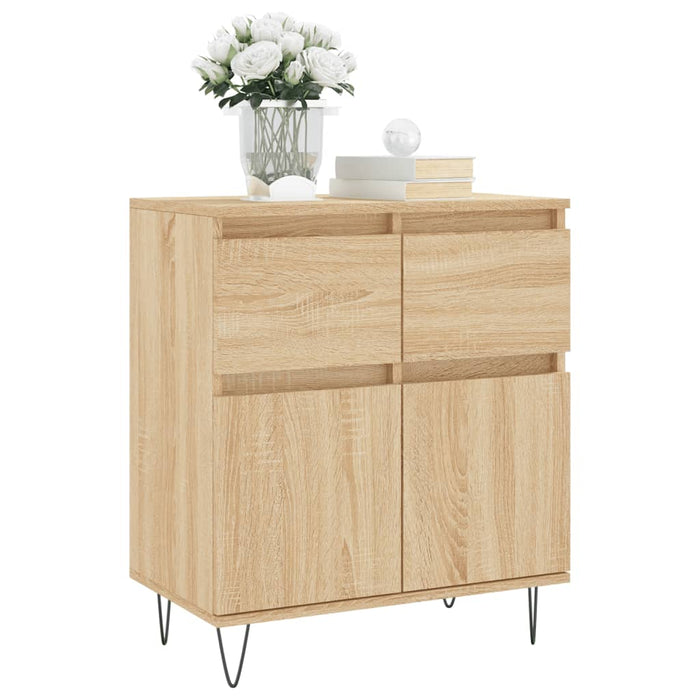 Credenza Rovere Sonoma 60x35x70 cm in Legno Multistrato 831119