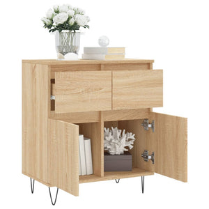 Credenza Rovere Sonoma 60x35x70 cm in Legno Multistrato 831119