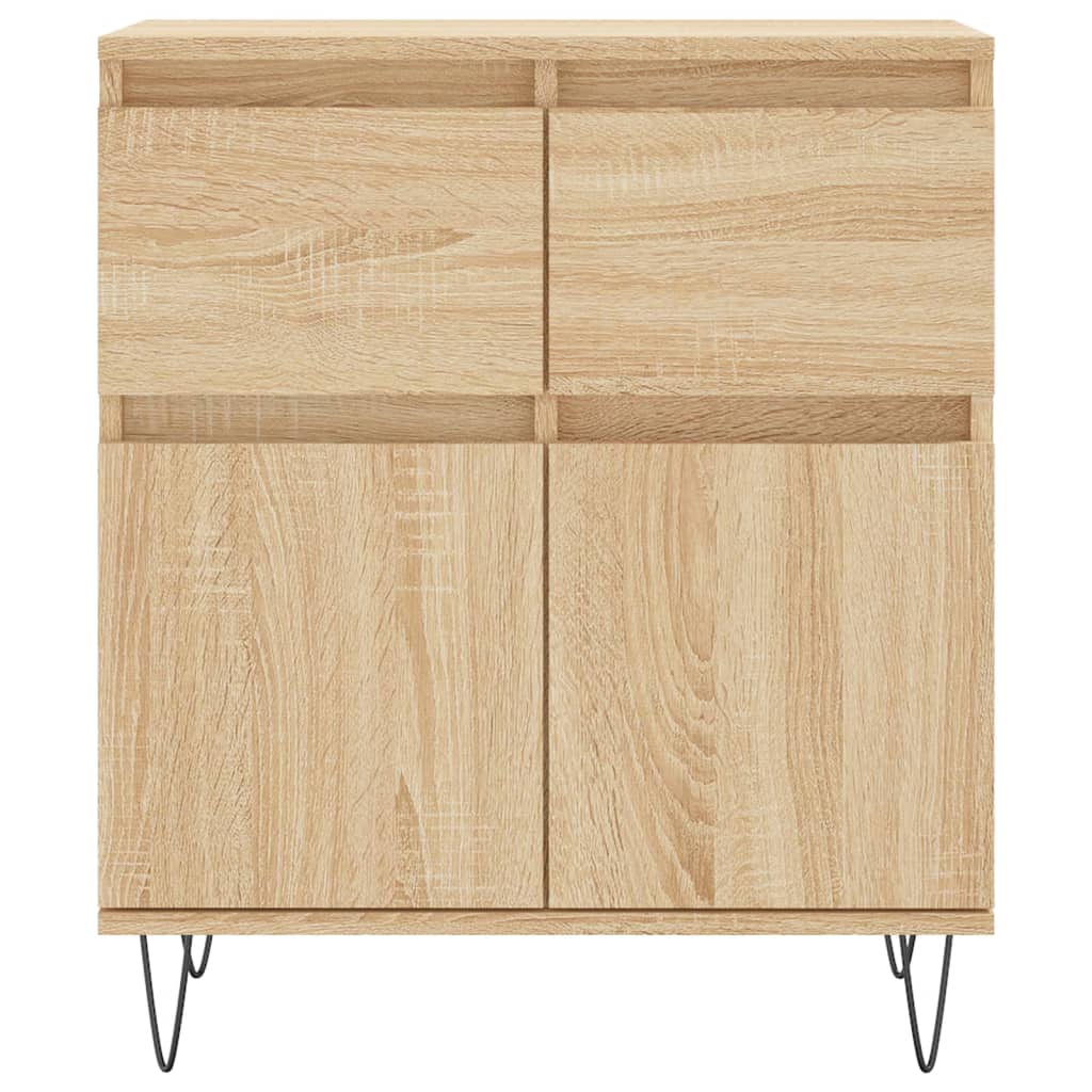 Credenza Rovere Sonoma 60x35x70 cm in Legno Multistrato 831119