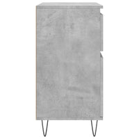 Credenza Grigio Cemento 60x35x70 cm in Legno Multistrato 831120