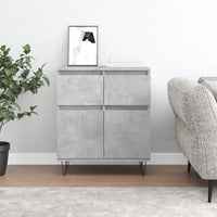 Credenza Grigio Cemento 60x35x70 cm in Legno Multistrato 831120