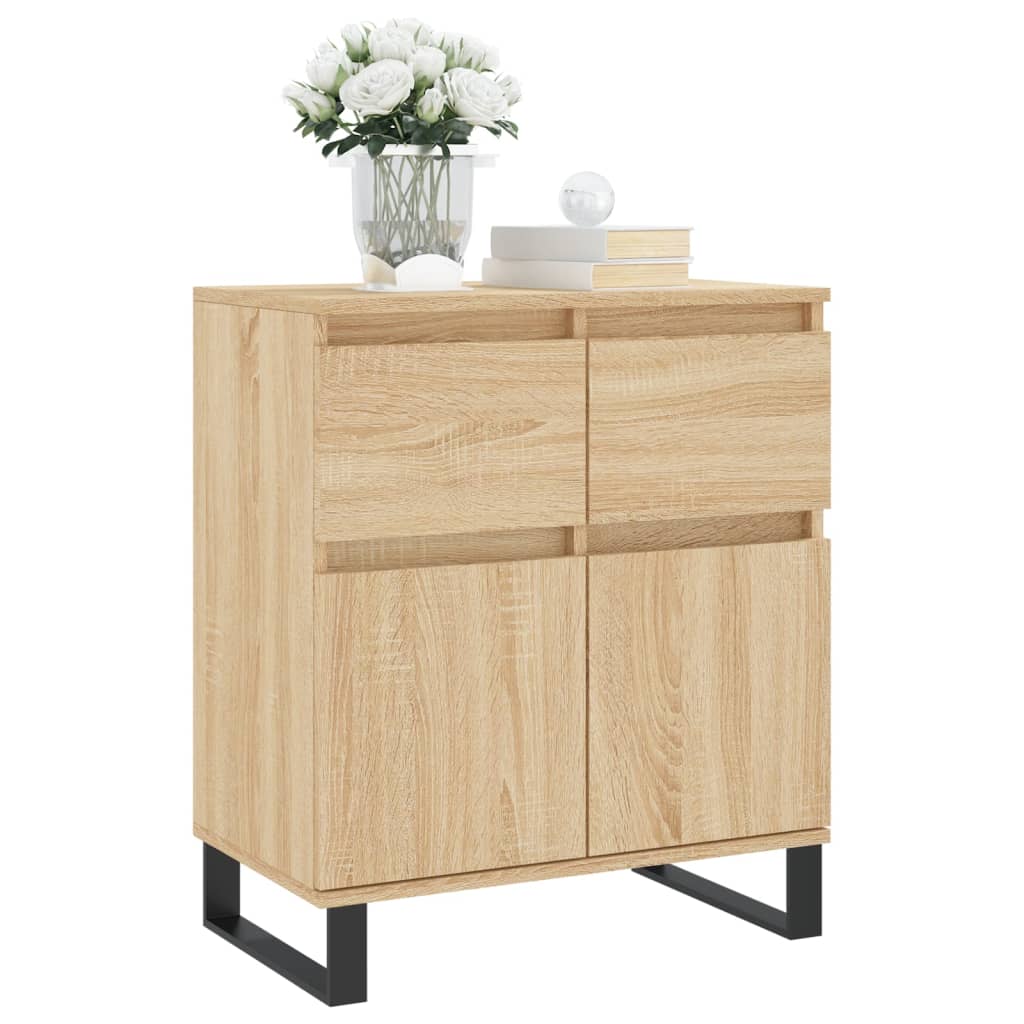 Credenza Rovere Sonoma 60x35x70 cm in Legno Multistrato 831127