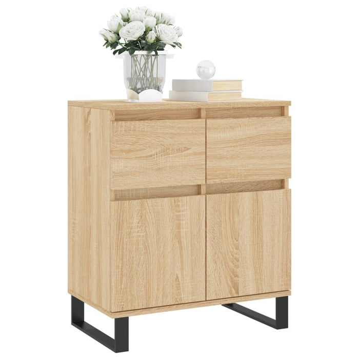 Credenza Rovere Sonoma 60x35x70 cm in Legno Multistrato 831127