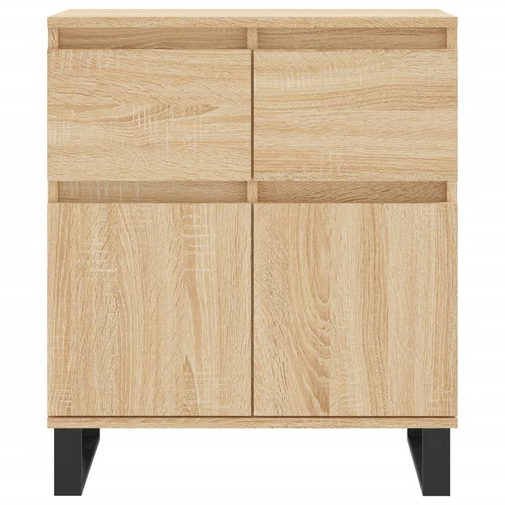 Credenza Rovere Sonoma 60x35x70 cm in Legno Multistrato 831127