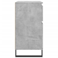 Credenza Grigio Cemento 60x35x70 cm in Legno Multistrato 831128