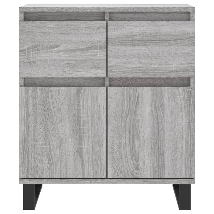 Credenza Grigio Sonoma 60x35x70 cm in Legno Multistrato 831130