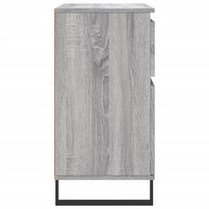 Credenza Grigio Sonoma 60x35x70 cm in Legno Multistrato 831130