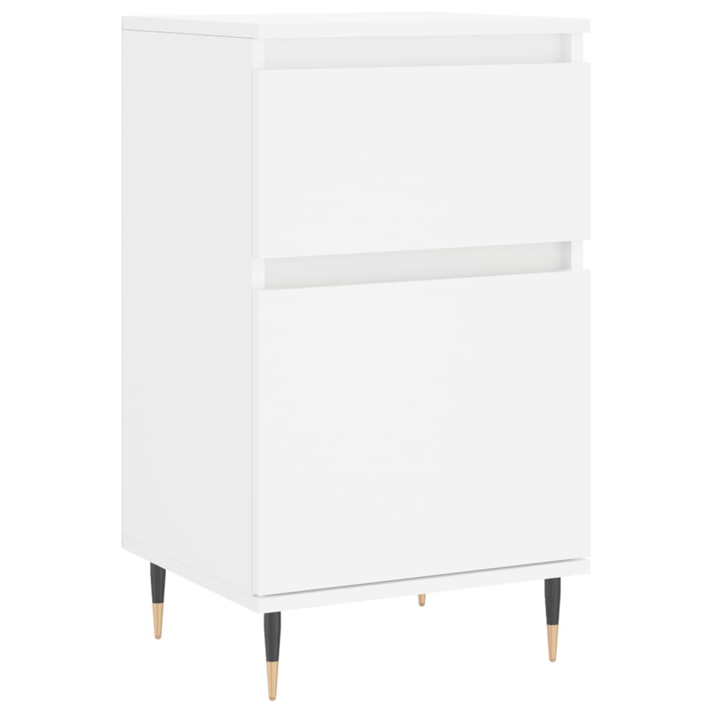 Credenza Bianca 40x35x70 cm in Legno Multistrato 831132