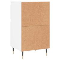 Credenza Bianca 40x35x70 cm in Legno Multistrato 831132