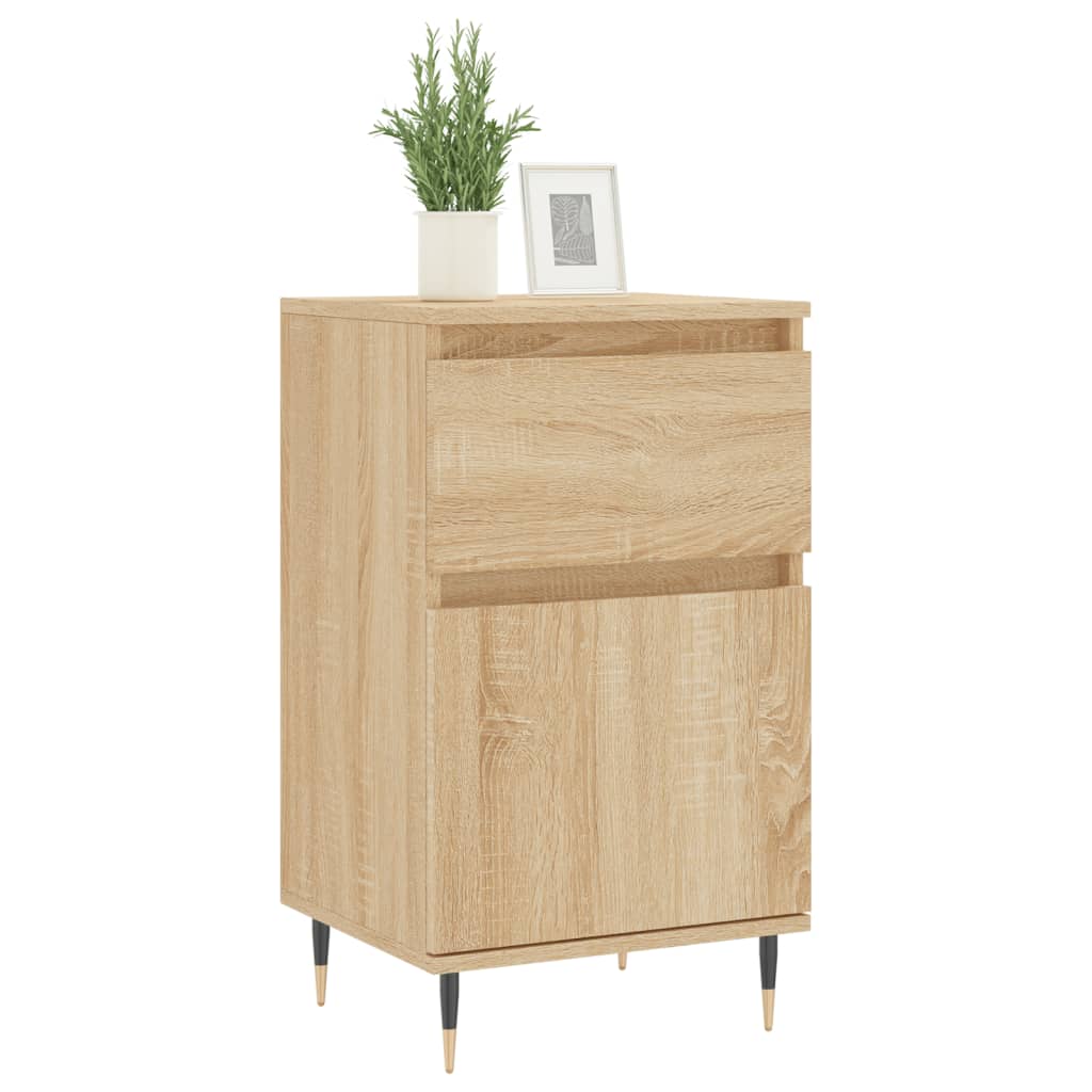 Credenza Rovere Sonoma 40x35x70 cm in Legno Multistratocod mxl 80982