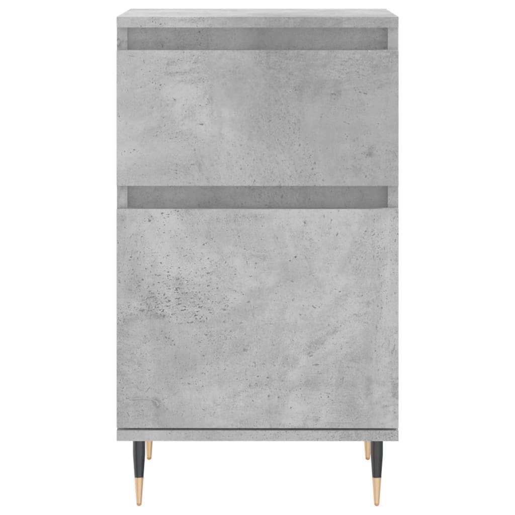 Credenza Grigio Cemento 40x35x70 cm in Legno Multistrato 831140