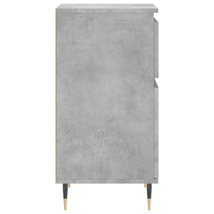 Credenza Grigio Cemento 40x35x70 cm in Legno Multistrato 831140