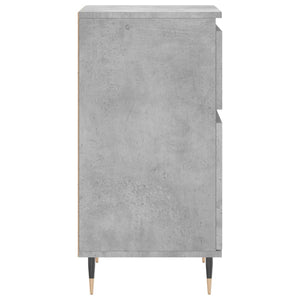 Credenze 2 pz Grigio Cemento 40x35x70 cm in Legno Multistrato 831141