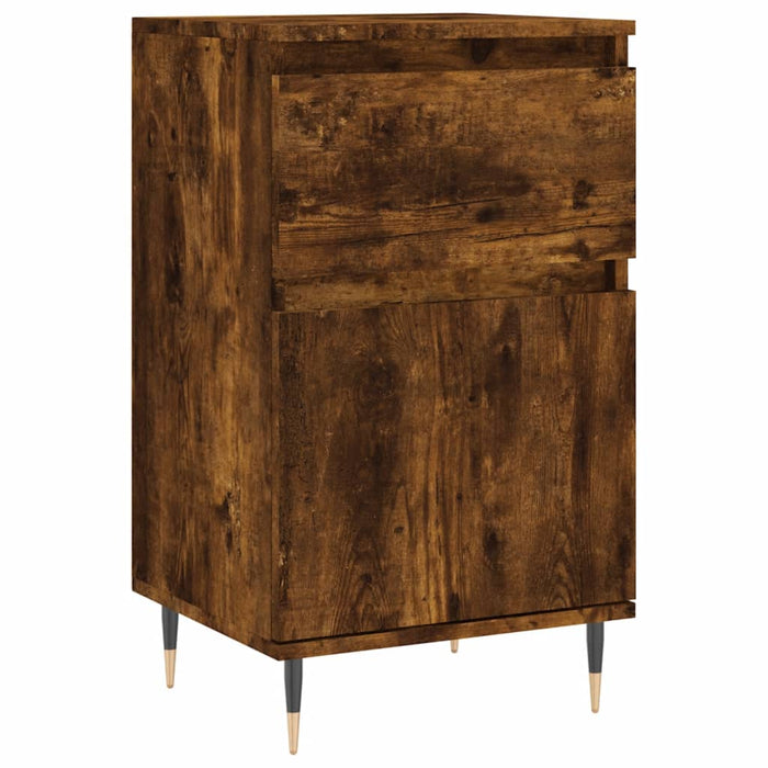 Credenza Rovere Fumo 40x35x70 cm in Legno Multistratocod mxl 129251